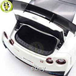 1/18 Nissan GT-R R35 NISMO Special Edition AUTOart 77501 White Model Car