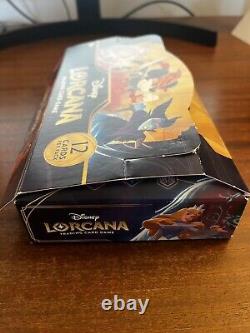 18 X Sealed Disney Lorcana TCG The First Chapter Booster Packs Booster Box Inc