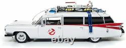 1959 Cadillac Ambulance Ecto-1 From Ghostbusters 1 Movie 1/18 Diecast Model