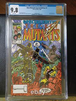 1985 Marvel Comics New Mutants Special Edition 1 CGC Graded 9.8