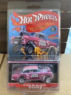 2014 Hot Wheels RLC CANDY STRIPER'55 Chevy Bel Air Gasser #2493/4000
