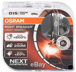 2X D1s Xenon Brenner Scheinwerfer Lampe Osram Xenarc Lampen Night Breaker Laser