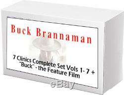 7 Clinics with Buck Brannaman Complete Set Vols 1-7 + Bonus movie Buck FREE