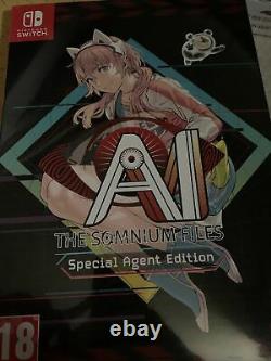 AI The Somnium Files Special Agent Edition (Switch) New And Sealed