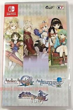 ATELIER DUSK TRILOGY Brand New Imported NINTENDO SWITCH Game - Ships from USA