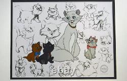 Aristocats Disney Sericel Special Edition Duchness and Kittens New frame #qq2