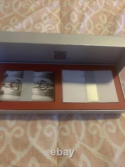 Authentic Gucci Special Edition Holiday Stationary Cards Gift 10 Cards/Envelopes