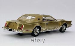Automodello ONE24 1978 Lincoln Continental Mark V Jubilee Gold 124 24L021
