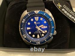 BRAND NEW Seiko PROSPEX Turtle SRPC91 Save the Ocean Blue Whale Special Edition
