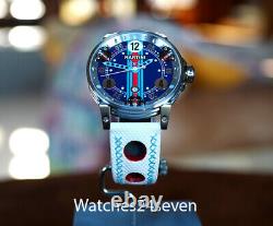 BRM Martini Shock Absorber Dial Special Edition of 100 Units, 44mm