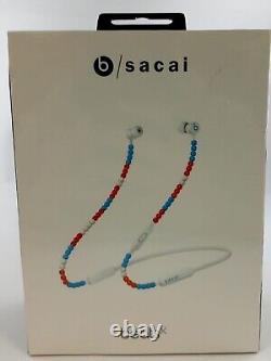 Beats by Dr. Dre BeatsX Sacai Special Edition Earbuds True White