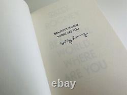 Beautiful World, Where Are You Sally Rooney SIGNED Exclusive Indie Edition
