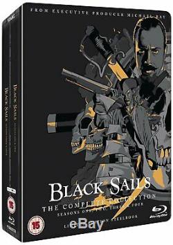 Black Sails The Complete Collection (Seasons 1-4) Steelbook (Blu-ray)