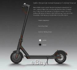 Black Xiaomi M365 Electric Scooter EU version 2 extra tyres Worldwide shipping