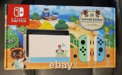 Brand New Nintendo Switch Animal Crossing New Horizons Edition 32GB Console