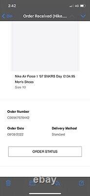 Brand New nike air force 1 special edition uk 10