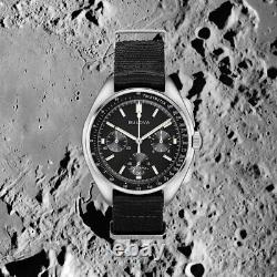 Bulova Special Edition Moon Apollo Lunar Pilot Chronograph Mens Watch 96A225