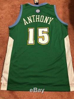 Carmelo Anthony Special Edition NBA Green Adidas Jersey 2009-10 NBA Game Worn