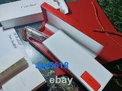 Cartier Diabolo F. Pen Grain D'orge Gold Nib, Special Edition Rarest, New,
