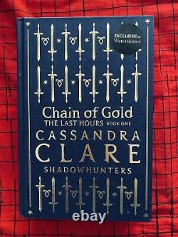 Chain of Gold Waterstones Cassandra Clare Signed Special Edition