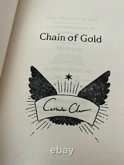 Chain of Gold Waterstones Cassandra Clare Signed Special Edition
