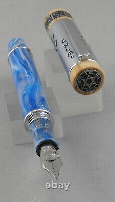 Conklin Israel 75 Limited Edition Fountain Pen Set New Extra Fine Nib