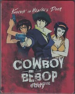Cowboy Bebop The Movie Knockin' On Heaven's Door Blu-Ray Steelbook NEW