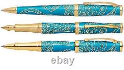 Cross Special Edition Year of the Monkey Rollerball Pen in Teal Lacquer NEW