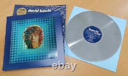 DAVID BOWIE LP Space Oddity 2019 Tony Visconti Mix 50th Anniversary SILVER Vinyl