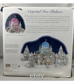 Dept 56 Special Edition Rotating Colors Crystal Ice Palace New Open Box