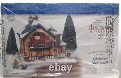 Dept 56 Special Edition Series Christmas Lake Chalet Brand New