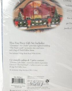 Dept 56 Special Edition Series Christmas Lake Chalet Brand New