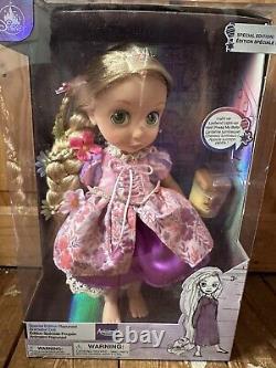 Disney Store Special Edition Rare Rapunzel Animator Doll Light up. Collectable