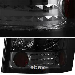 Dodge MAGNUM 2005-2008 VIVID LED Smoke Chrome Tail Lights Lamps Rear Brake Pair