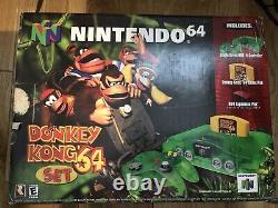 Donkey Kong (Nintendo 64, 1999) Special Edition Green Brand New