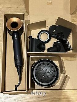Dyson HD07 Supersonic Hair Dryer Special Edition Prussian Navy Blue Copper Gold
