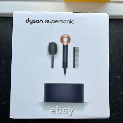Dyson Supersonic Special Edition Hair Dryer HD07 with Brush And Comb Blue/Copper