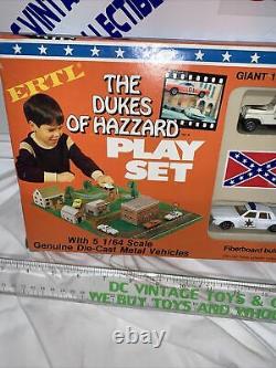 Ertl The Dukes Of Hazzard Hazard Playset 1981 Diecast Nib