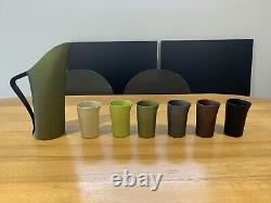 FINK Water Jug and Six matching cups Special Edition, Brand New