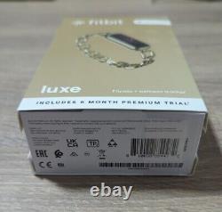 Fitbit Luxe Activity Tracker Special Edition gorjana Soft Gold Stainless Steel