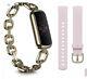 Fitbit Luxe Special Edition Fitness Tracker -Peony / Soft Gold Stainless Steel