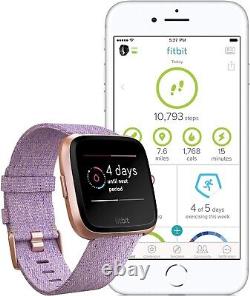 Fitbit Versa Special Edition Health & Fitness Smartwatch with Heart Rate, Music