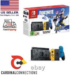 Fortnite Special Edition Nintendo Switch Console Euro Import NEW FREE SHIPPING