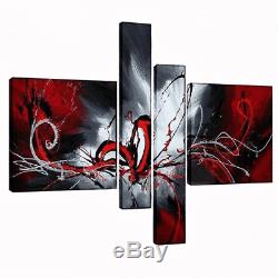 Framed Modern Abstract Wall Art On Canvas Oil Painting Special Edition