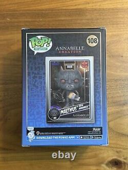 Funko Pop Digital Malthus with Annabelle GRAIL #108 LE 999 WB Horror with Hardstack