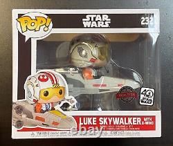 Funko Pop Star Wars Luke Skywalker Xwing Ride 232 Special Edition Exclusive