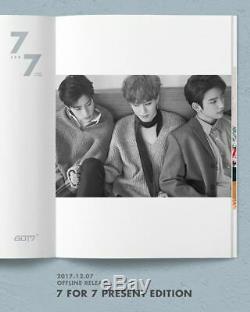 GOT7-7 For 7 Present Edition Starry Ver CD+Poster+Book+Card+PreOrder+Gift Kpop