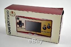 Game Boy Micro 20th Anniversary Famicom Mario Special Edition New in Box