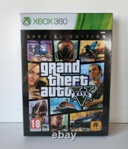 Grand Theft Auto V 5 Special Edition Xbox 360 FACTORY SEALED. Rockstar Rare GTA