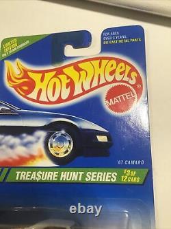 HOLY GRAIL 1995 Hot Wheels Treasure Hunt #3 67 Camaro White/Orange Real Riders